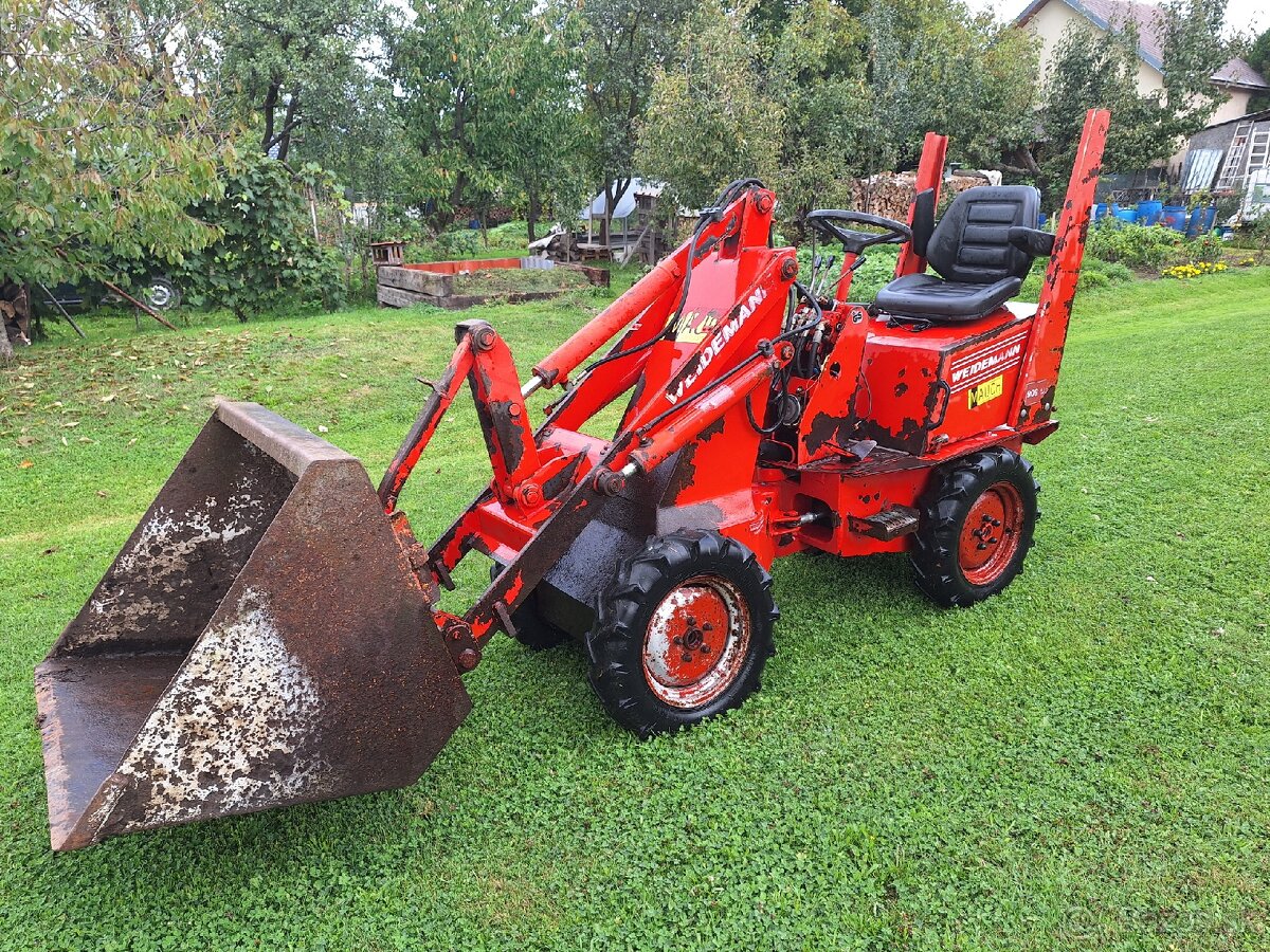 Čelny Nakladač weidemann - 6