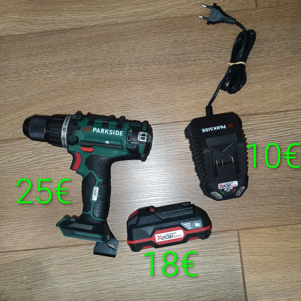 Aku vŕtačka Parkside - 6