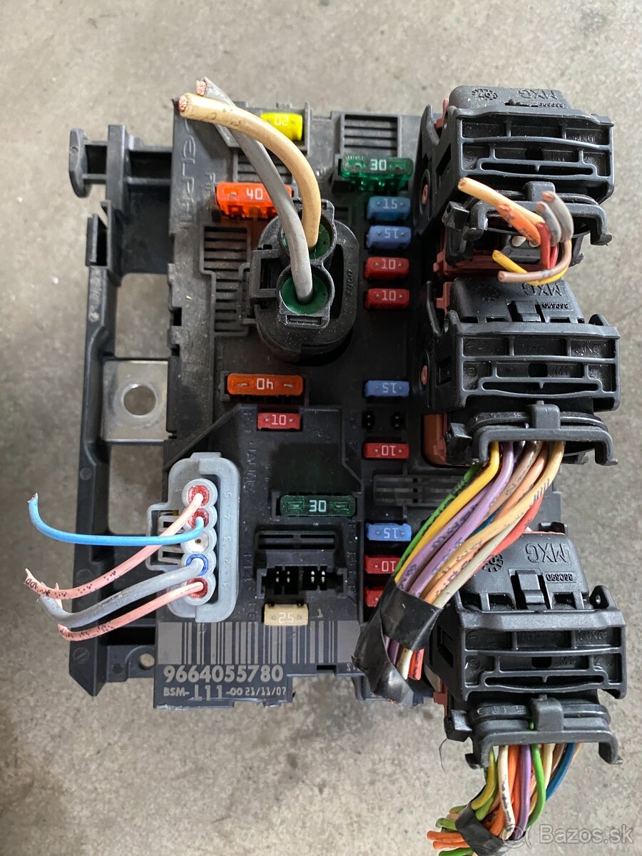 BSM jednotka Peugeot Citroen - 6