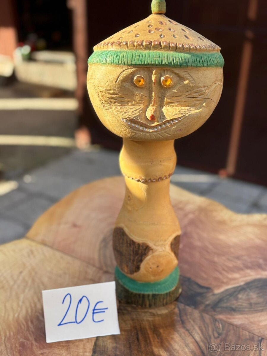 Svietniky z dreva, ručná praca - 6