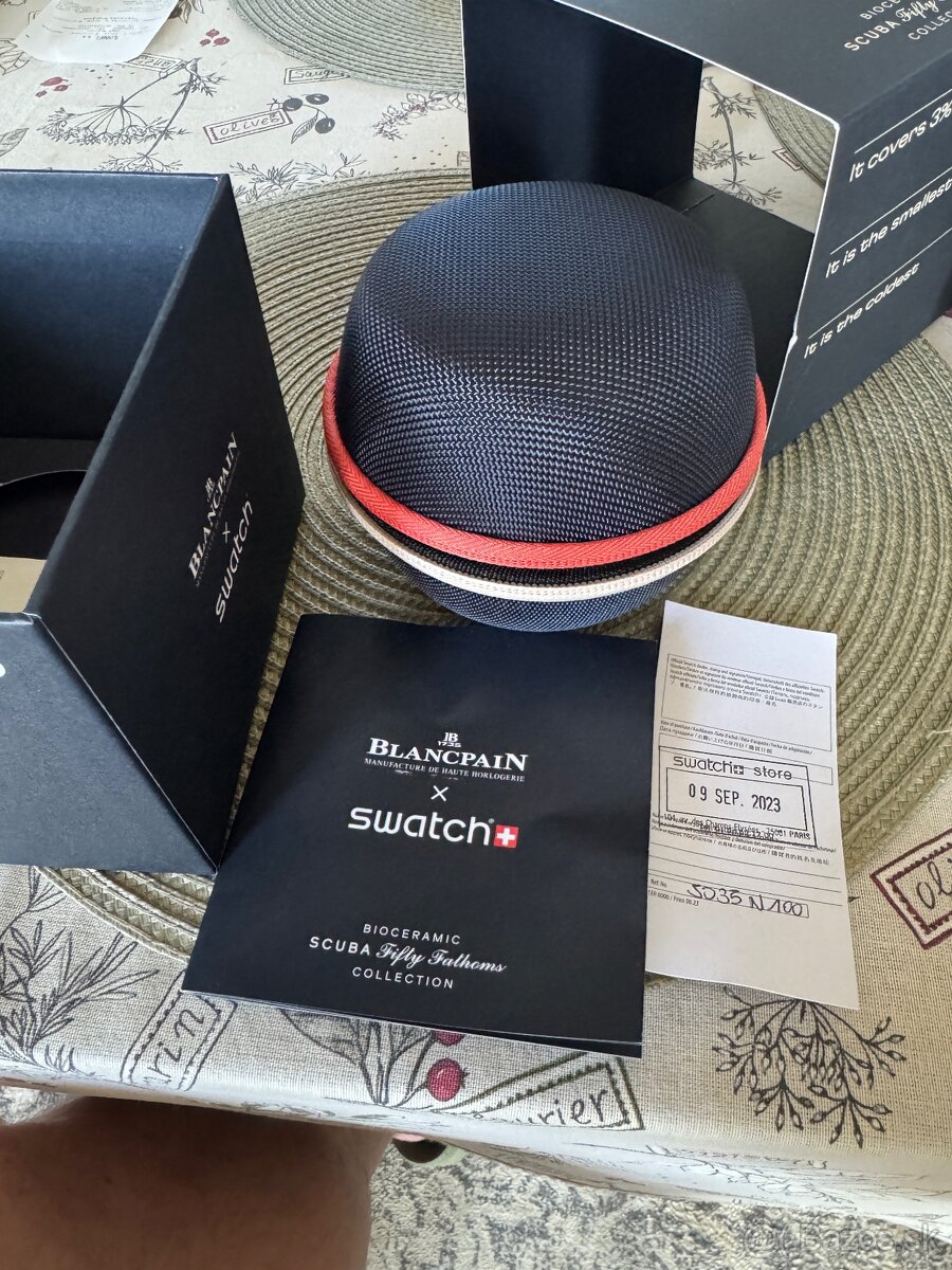 Blancpain x Swatch Fifty Fathoms Arctic Ocean - 6