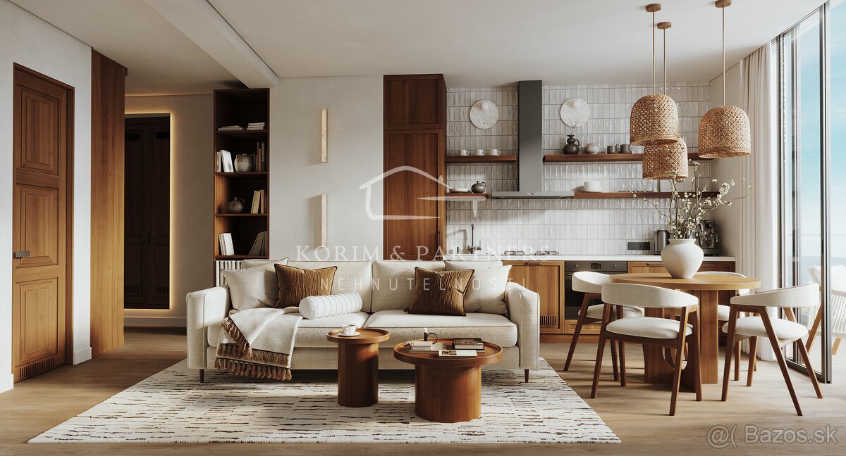 3 izbový apartmán s rozlohou od 81,87 m² do 94,81 m² - 6