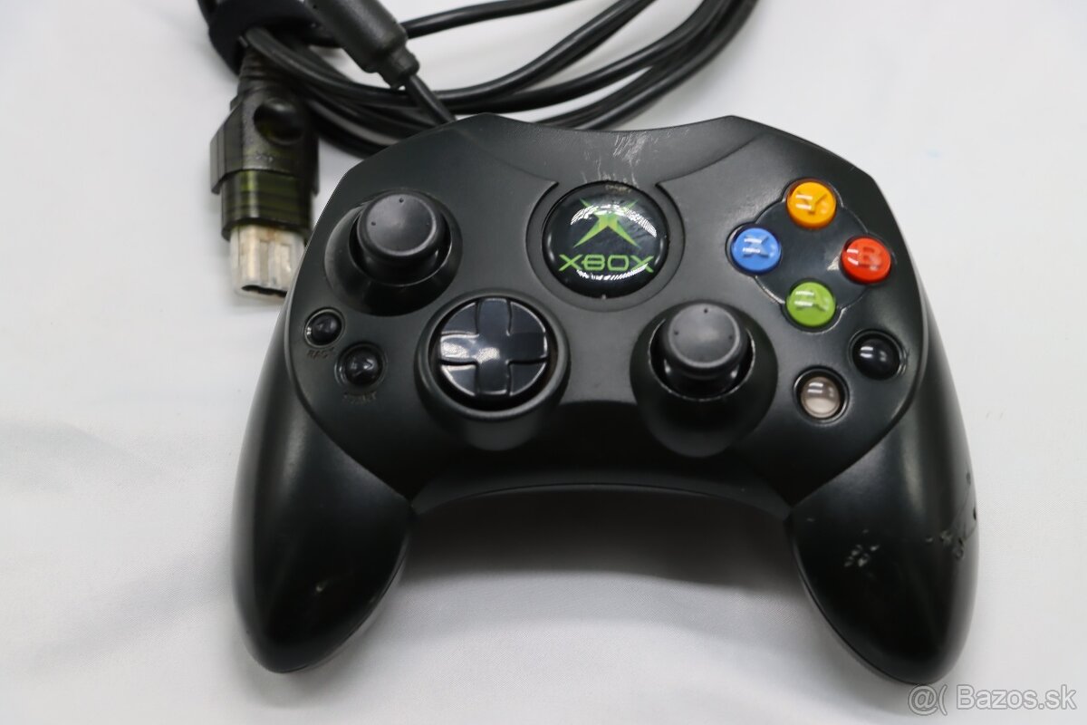 Microsoft Xbox Classic + originál ovládač + káble - 6