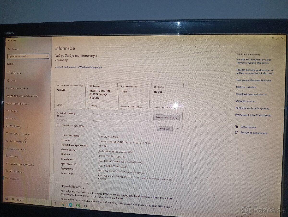 Predám dve Pc zostavy - 6