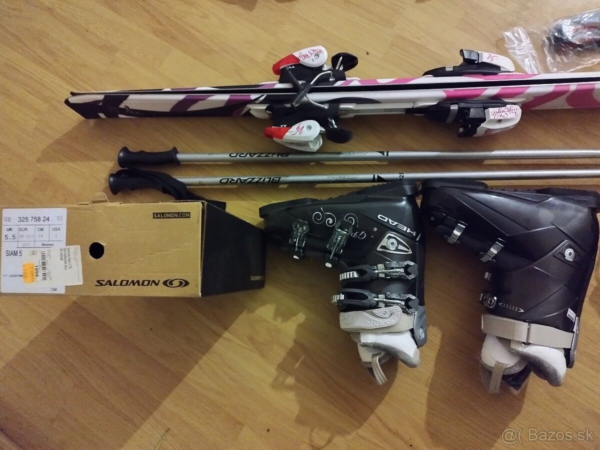 Nove panske a damske zjazdovky HEAD,lyziarky,palice - 6