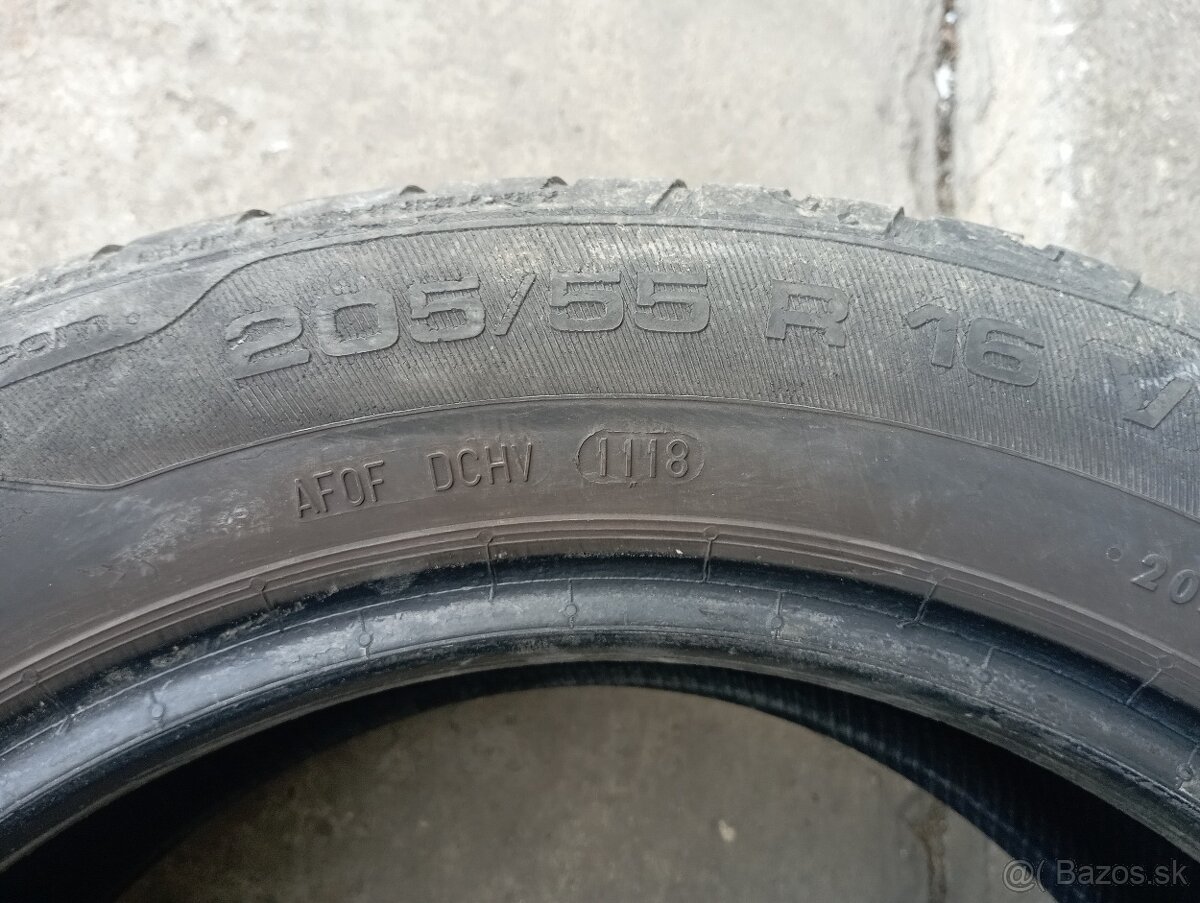 1ks letná 205/55R16 Uniroyal RS3 - 6