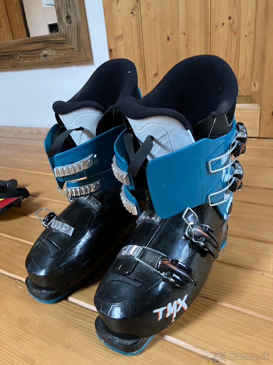 Detské lyže + palice, lyžiarky - 6