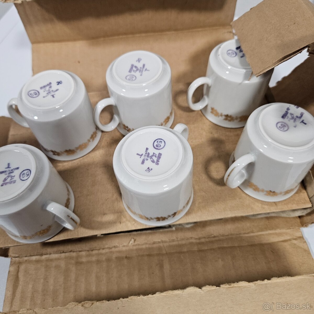 Kávová retro súprava 6ks - 6