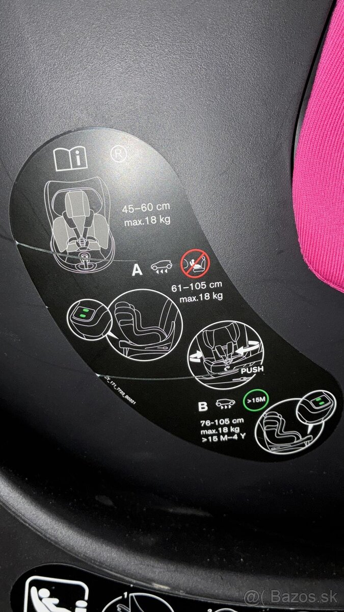 Autosedačka CYBEX - 6