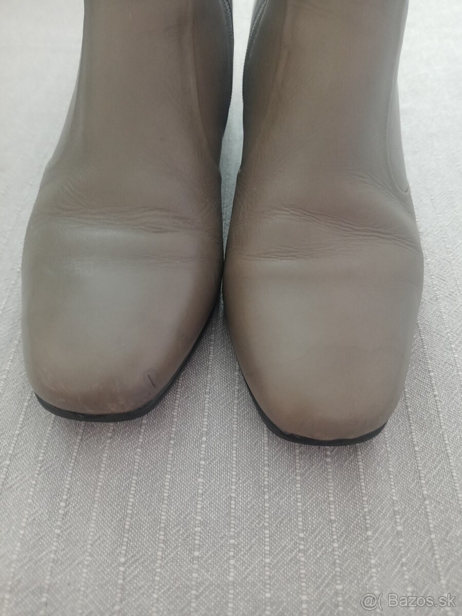 Ecco čižmy sivé 39 - 6