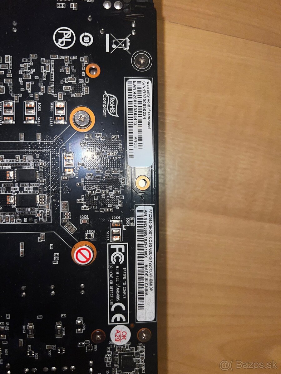 Gainward GeForce RTX 2060 Ghost OC 6GB - 6