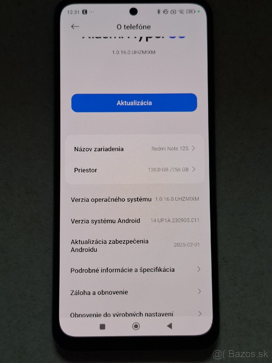 Xiaomi Redmi note 12s 256gb - 6