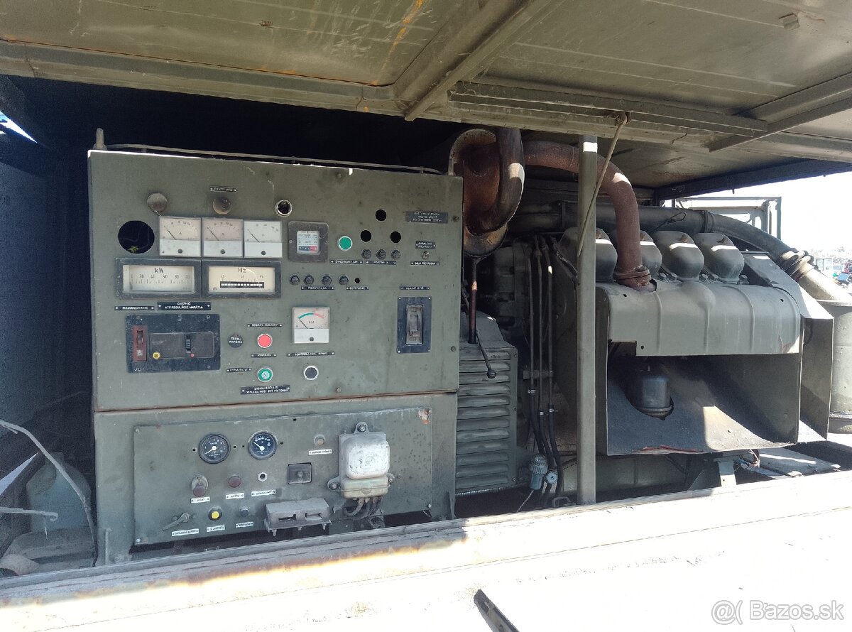 Vojenská elektrocentrála 60kw - 6