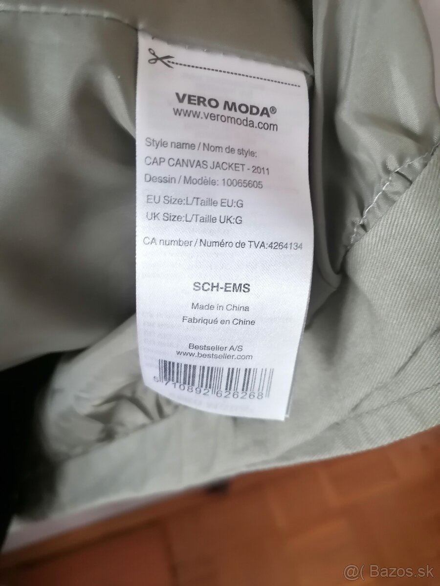 prechodný kabát Vero Moda L - 6