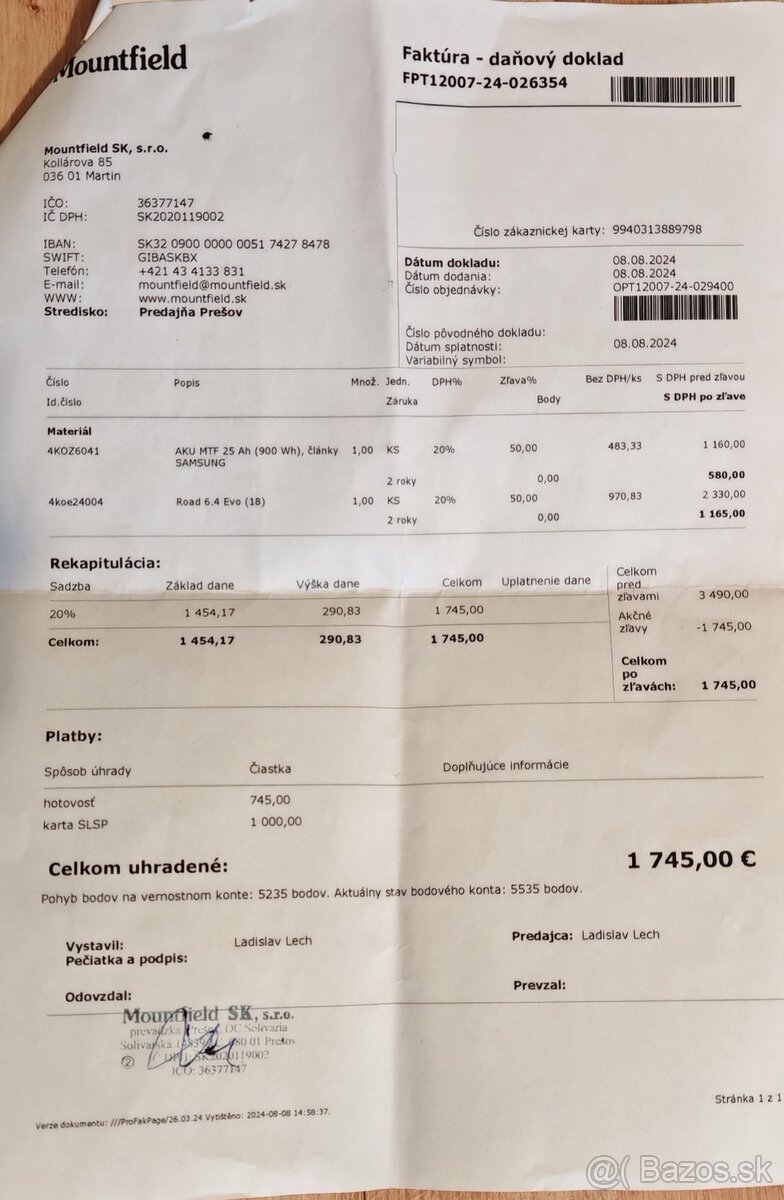trekovy bicykel MTF 6.4 - 6