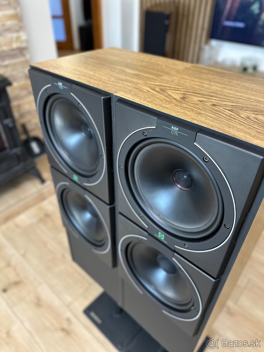 KEF C75 + stojany - 6