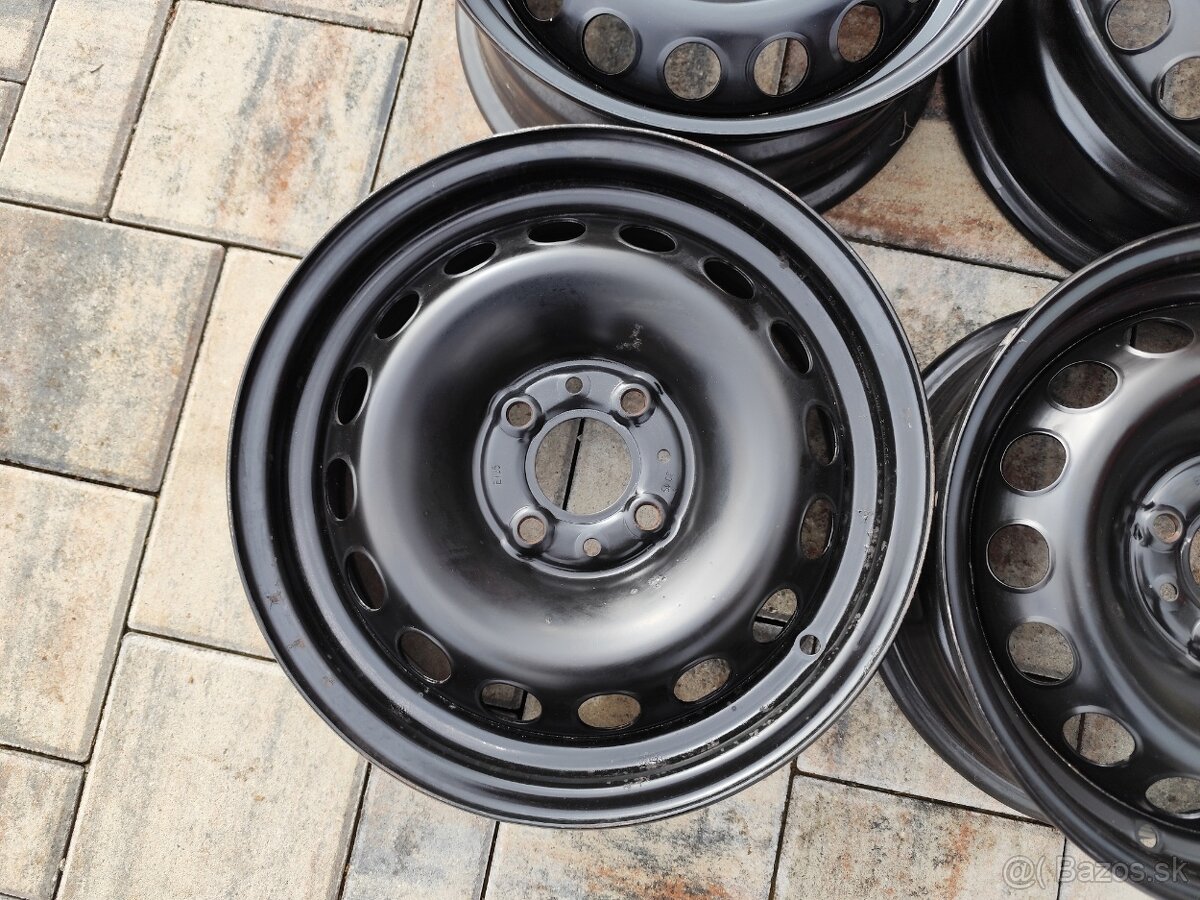 4x98 r14 plechové disky Fiat 500, Panda, Punto, Doblo - 6