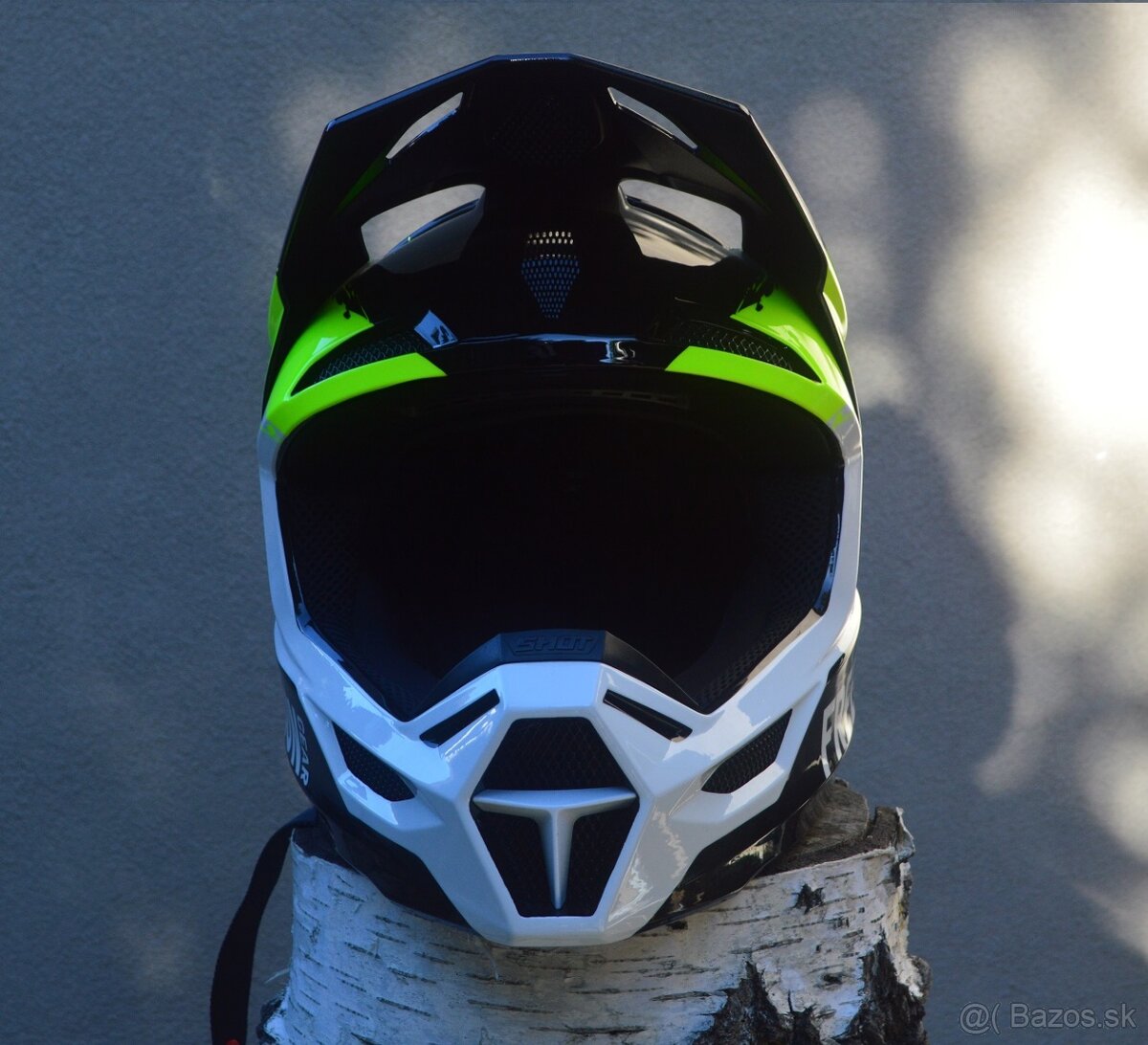 shot žltá prilba okuliere homologovaná na pretek ECE06. - 6