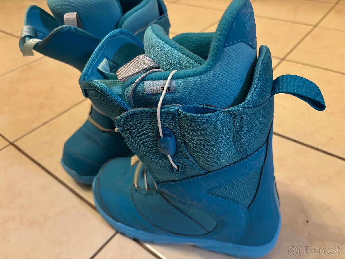 Snowboard Gravity lowride135cm + topánky Burton Mint 38 - 6