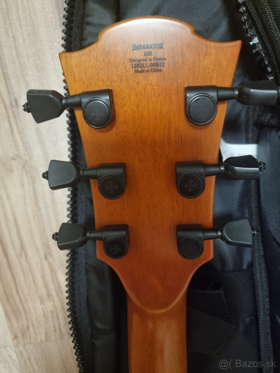 🎸 Predám: LAG Imperator I100-BLK + obal + nové struny - 6