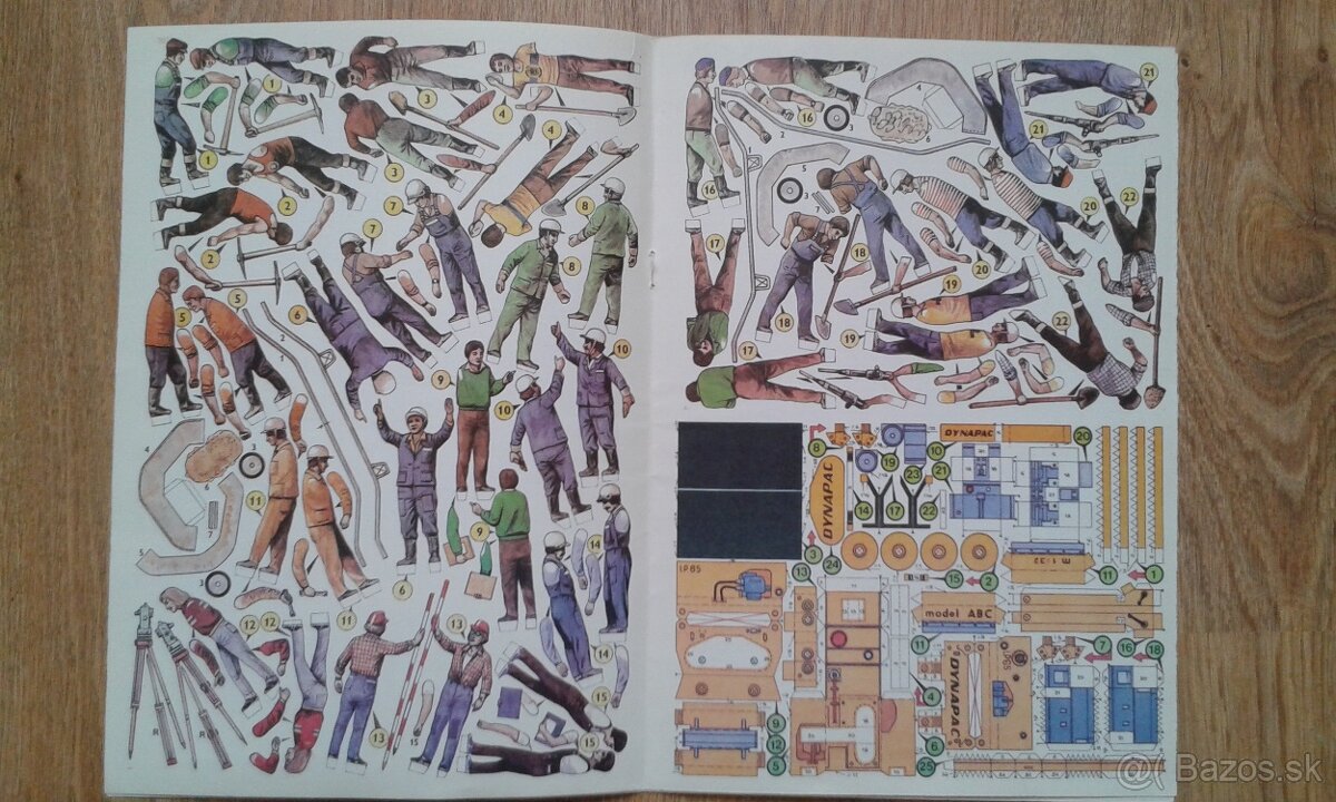 Vystrihovánky ABC Stavebné stroje - 6