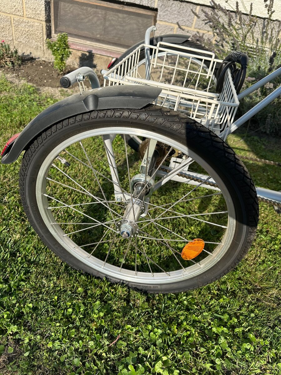 Trojkolka pre dospelých s nákupným košíkom - pre seniorov - 6