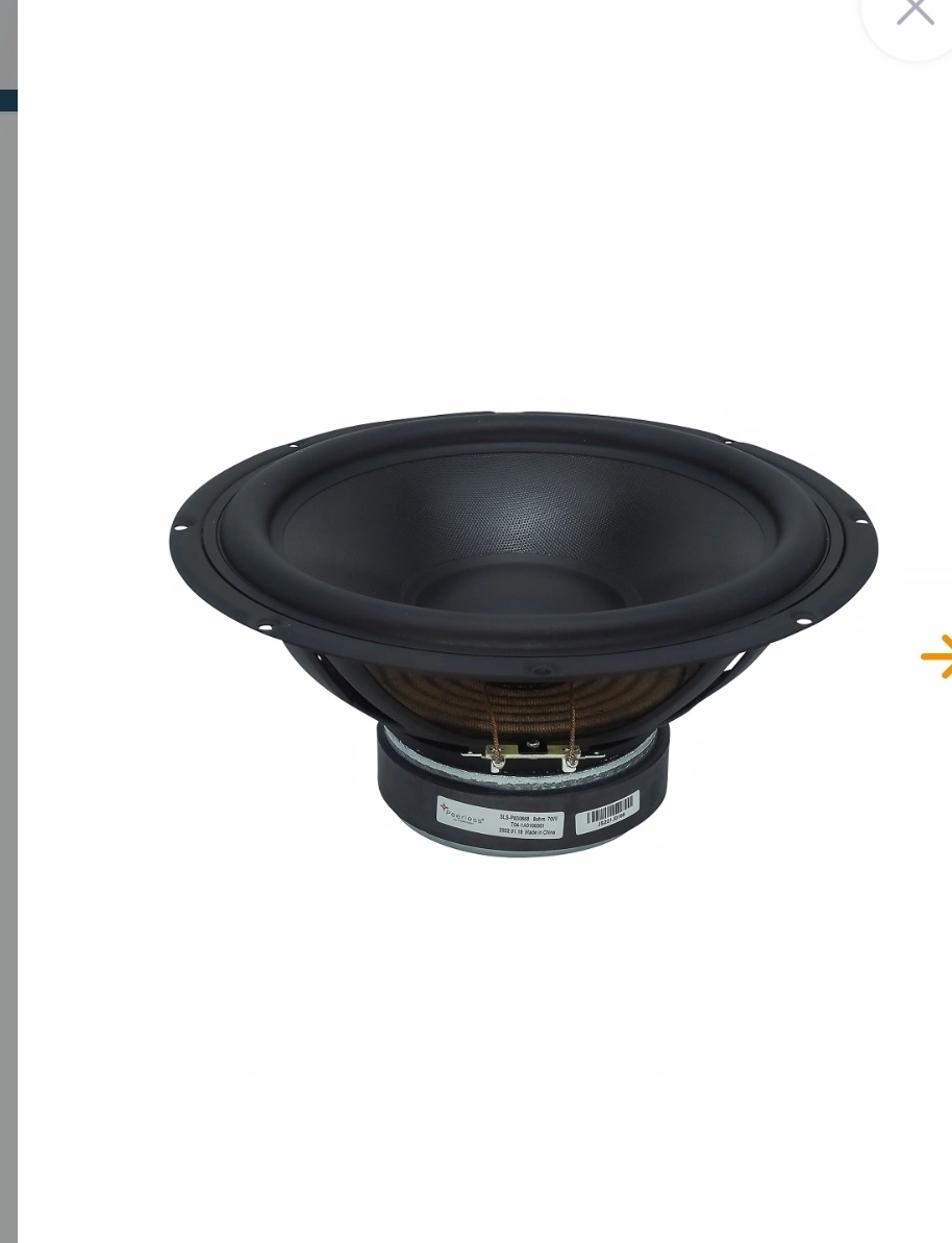 Reproduktorove meniče nové. Peerless, SB acoustics - 6