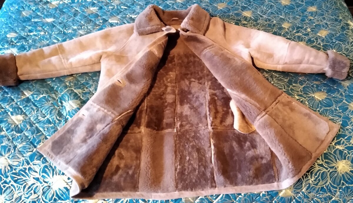 Exkluzívny dámsky pravý slovenský kožuch XXXL - 6