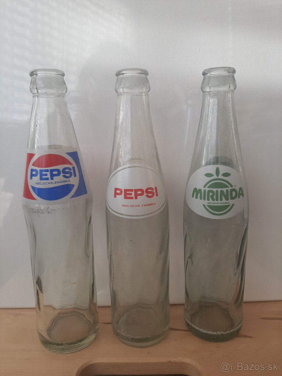 Coca-Cola fľaše PEPSI MIRINDA VINEA - 6
