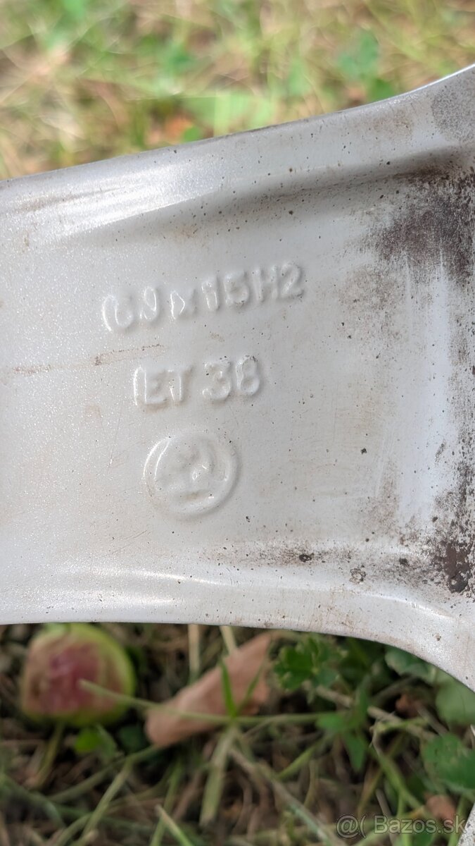 Predám originálny ALU disk Škoda "15" - 6