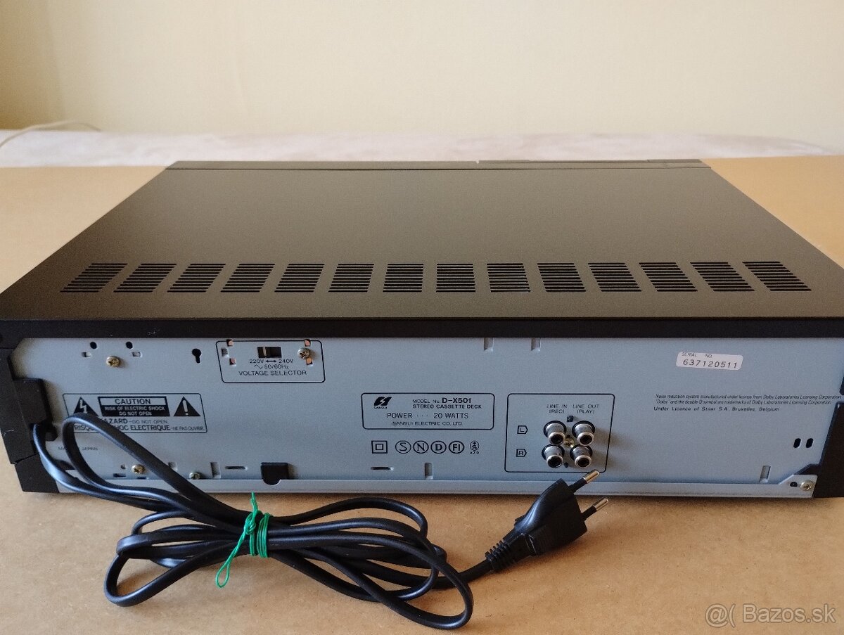 Sansui DX-X501 - 6
