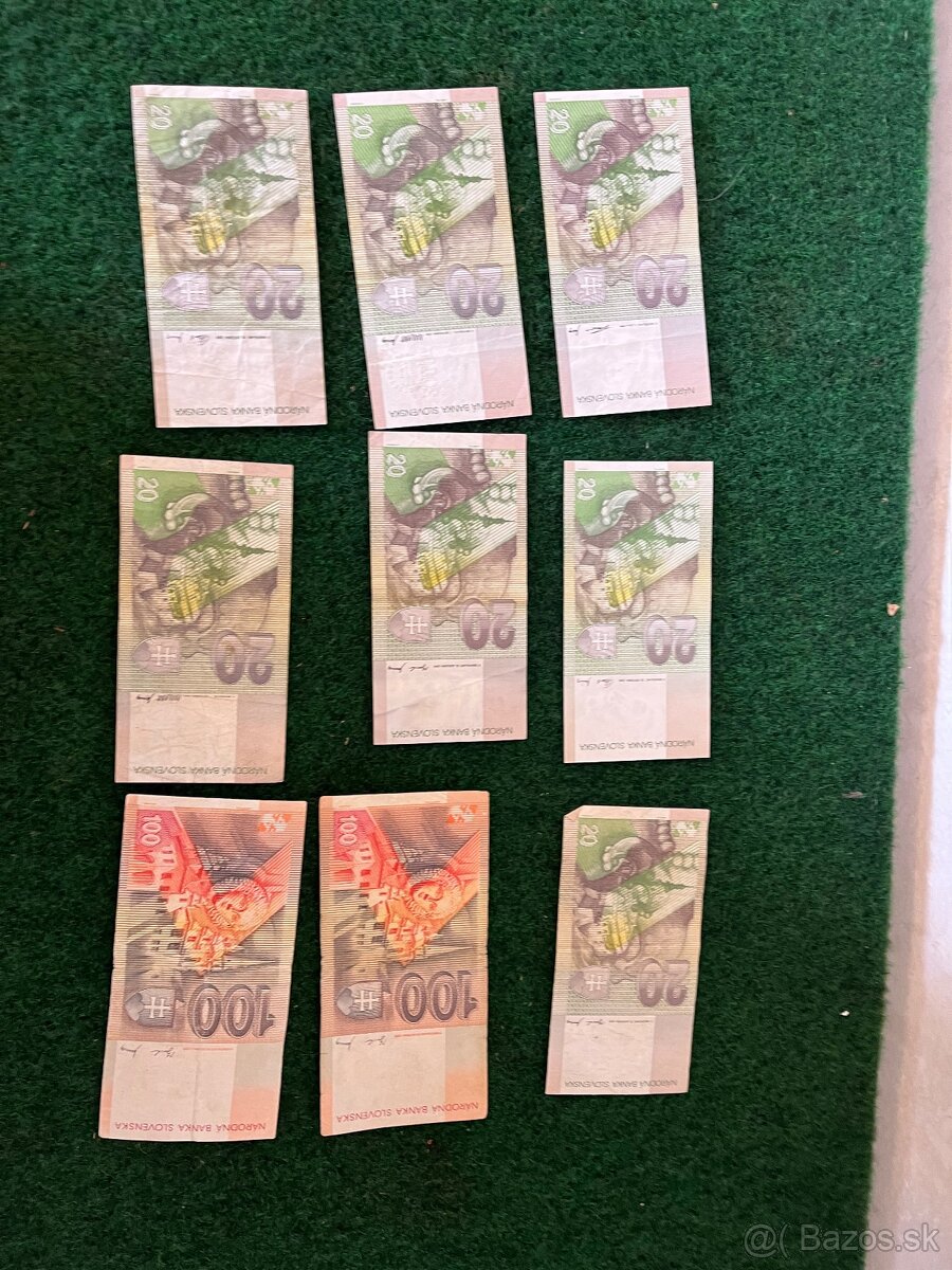 Slovenské bankovky - 6