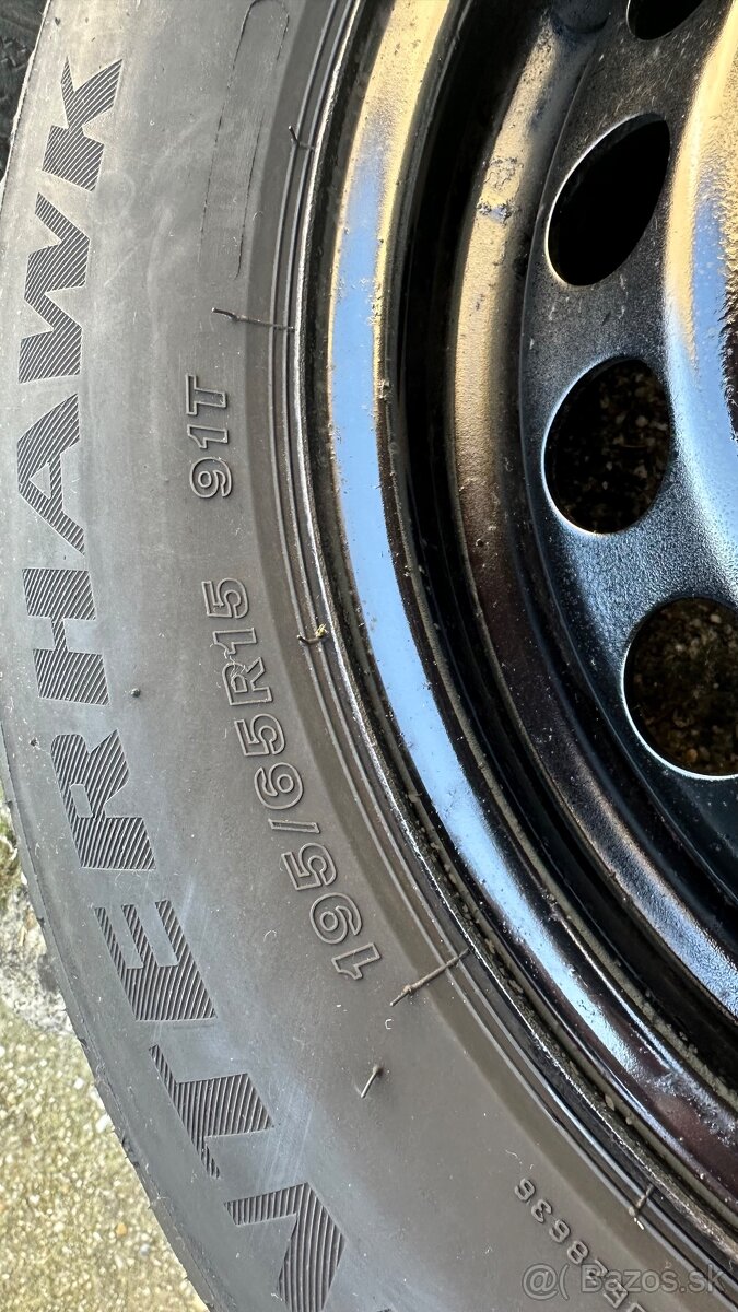 15" plechove disky - 6