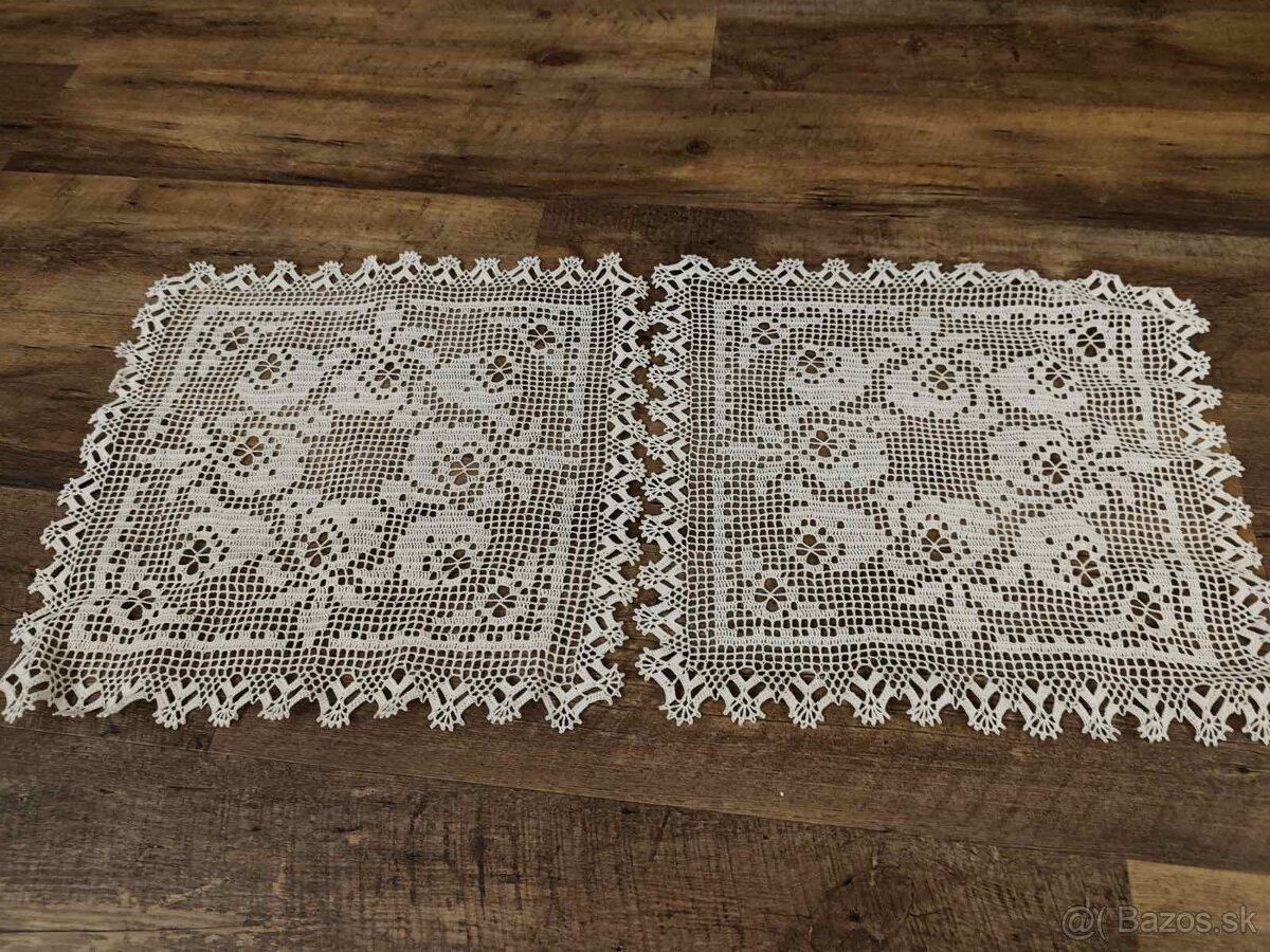 157ks háčkované dečky obrusy - 6