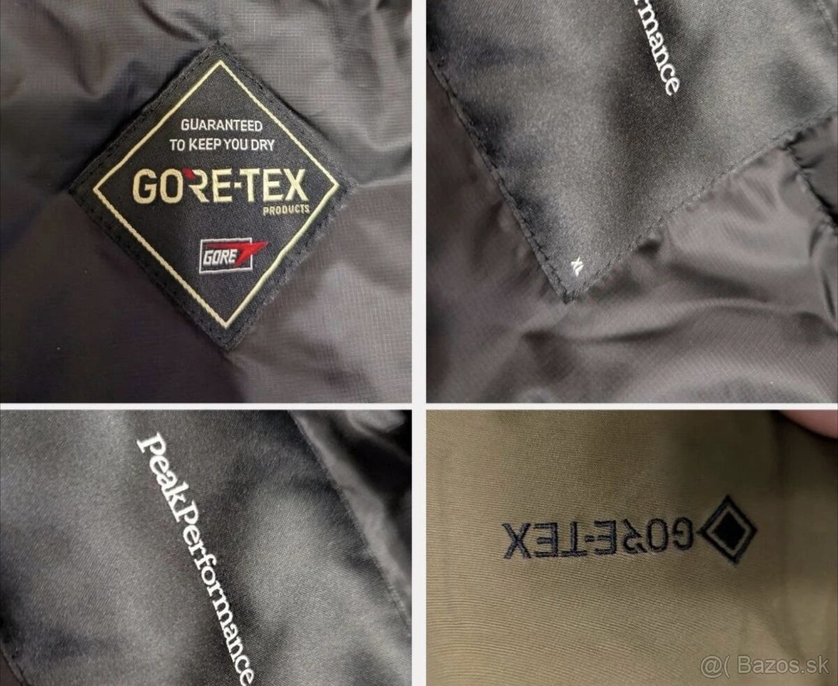 Predám pánsku bundu Peak Performance M Gore-Tex - 6