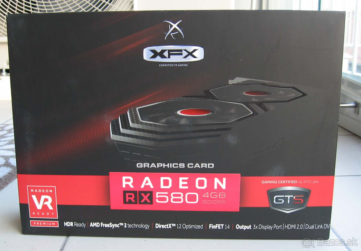 XFX GTS Radeon RX 580 4GB - 6