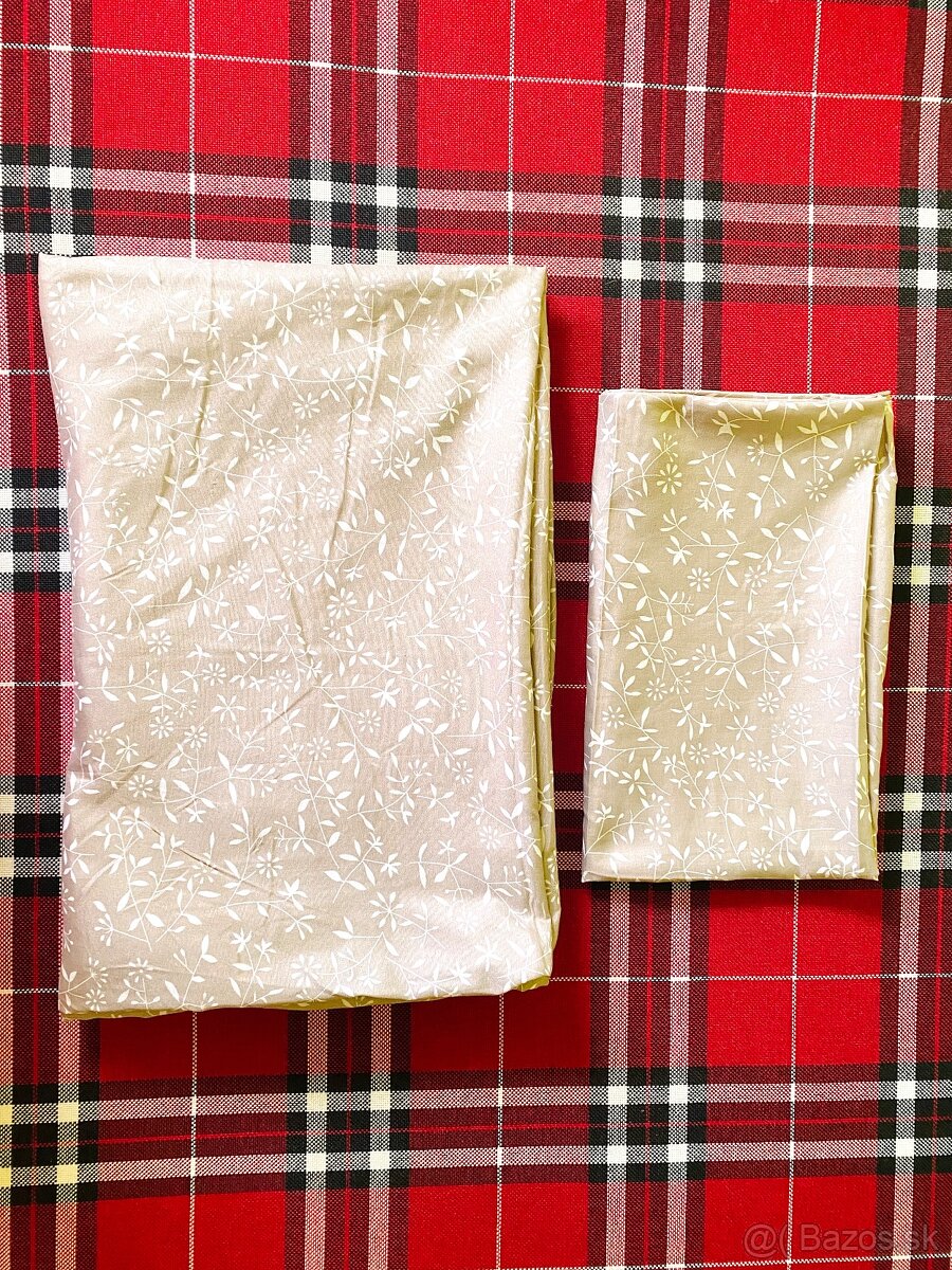 Obliečka 140x200 cm + 70x80/90 cm, postelná bielizeň, nová - 6