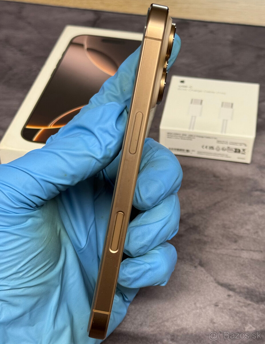 Apple iPhone 16 Pro 128GB Desert Titanium / 91% zdravie - 6