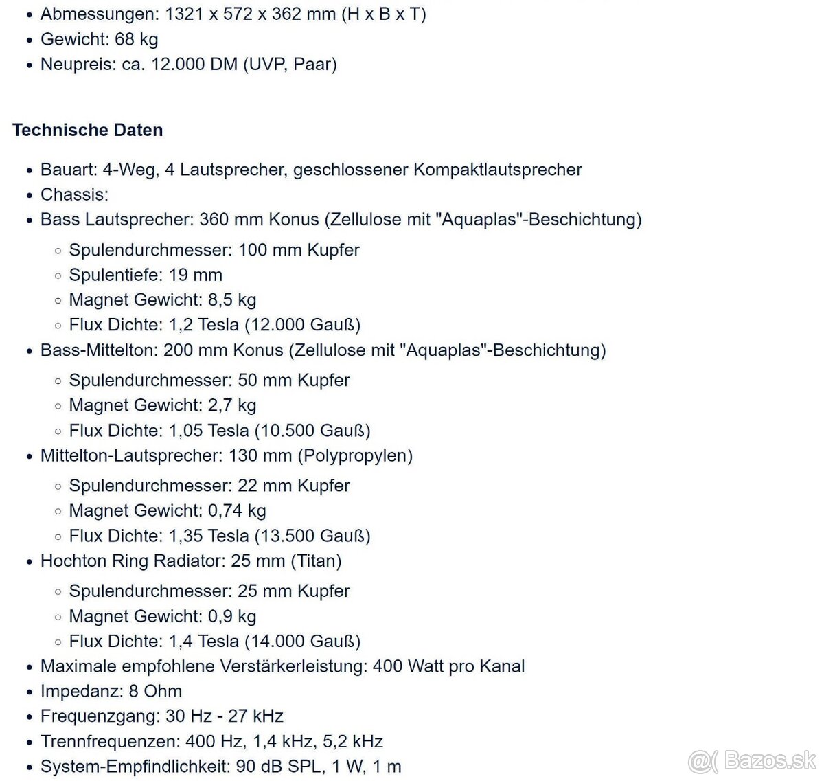 JBL 250Ti Classic Edition - 6