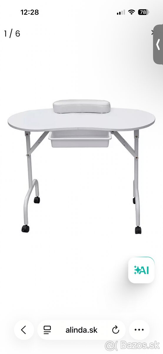 Nechtárský stolík+ balík veci - 6