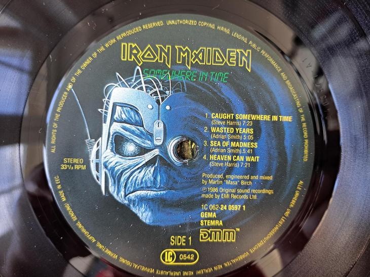 Lp Iron Maiden- Somewhere In Time - 6