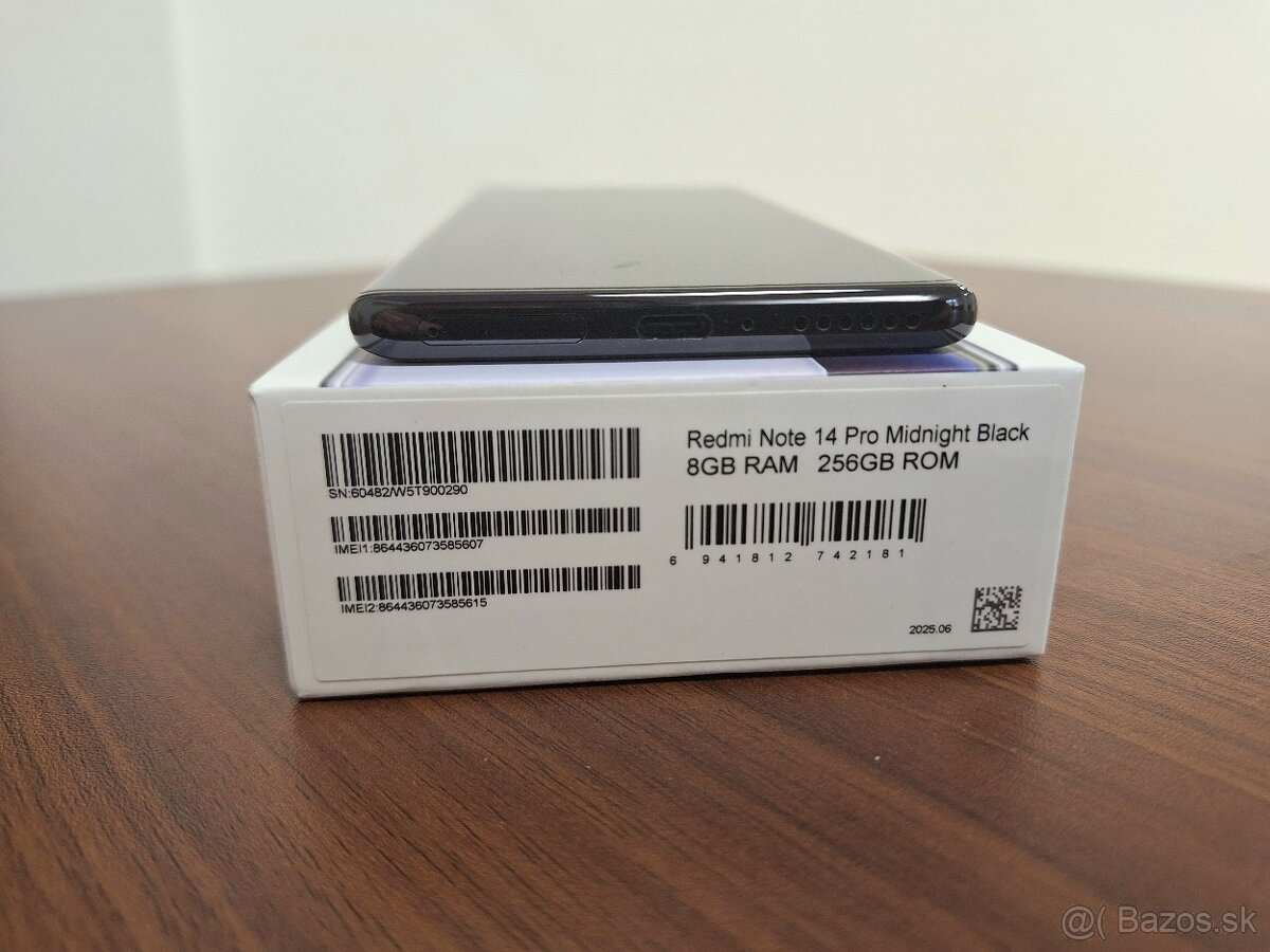 Xiaomi Redmi Note 14 Pro 8GB/256GB - 6
