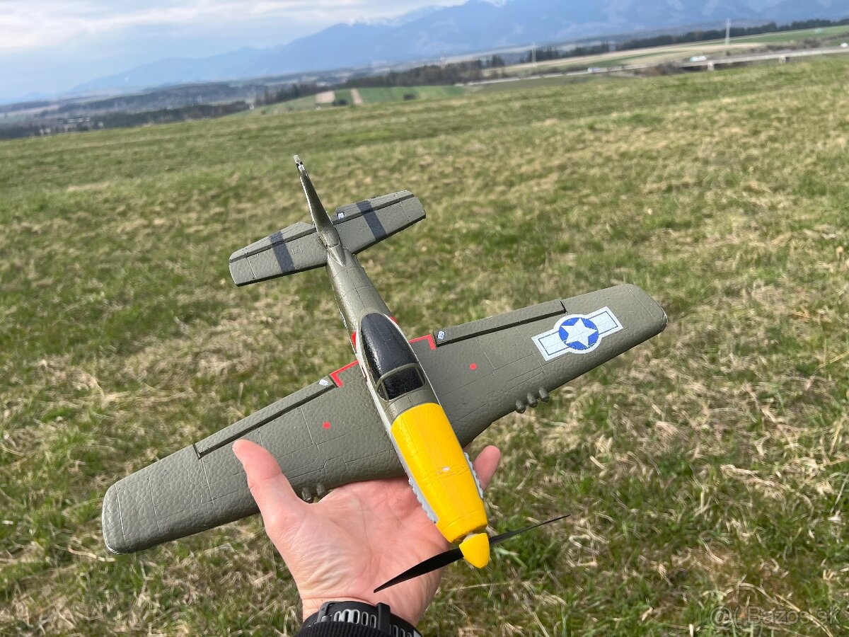 Predam rc lietadlo p51 400mm - 6