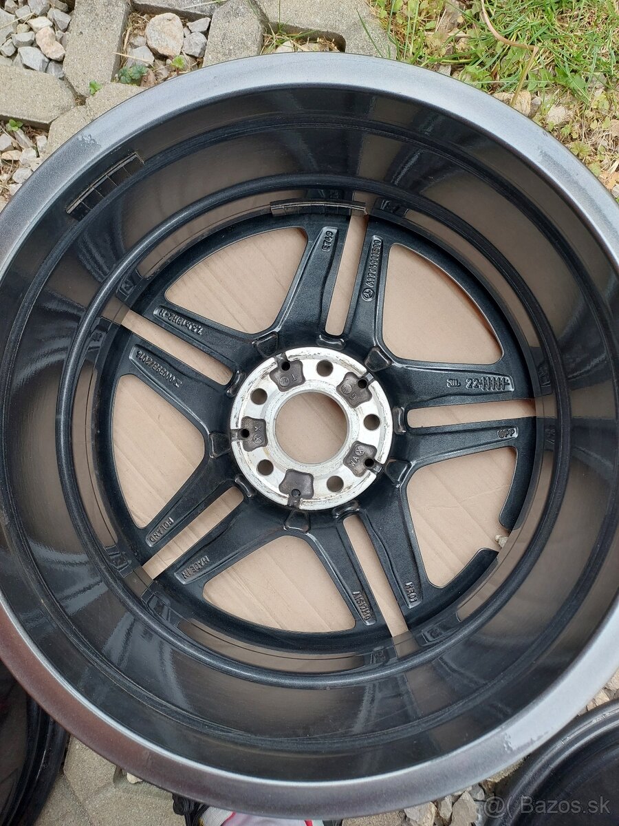 r18 nové 4ks AMG MERCEDES A B W177 W247 CLA C118 7,5J ET49 - 6