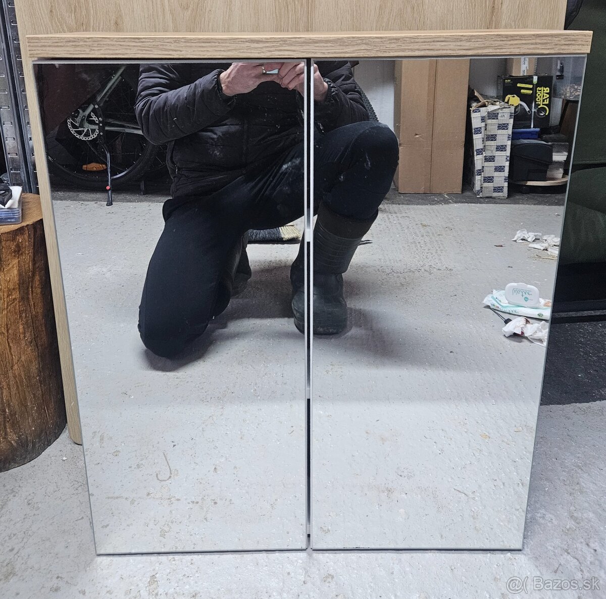 REZERVOVANE Darujem zostavu kúpeľňových skriniek - 6