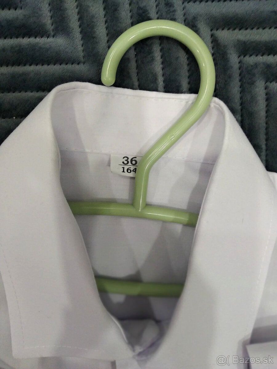 Chlapčenský oblek+košeľa+opasok na cca 13-14r - 6