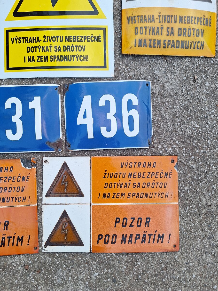 Smaltovane cedule - 6