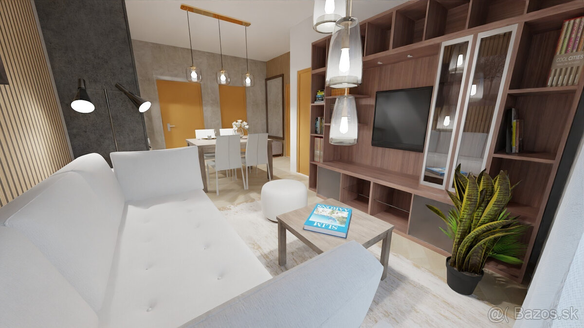 Na predaj investičný 3-izbový apartmán (nebytový priestor) v - 6