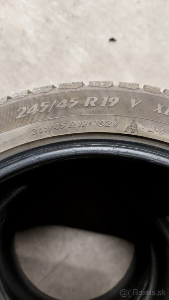 245/45 R19 V XL zimné - 6