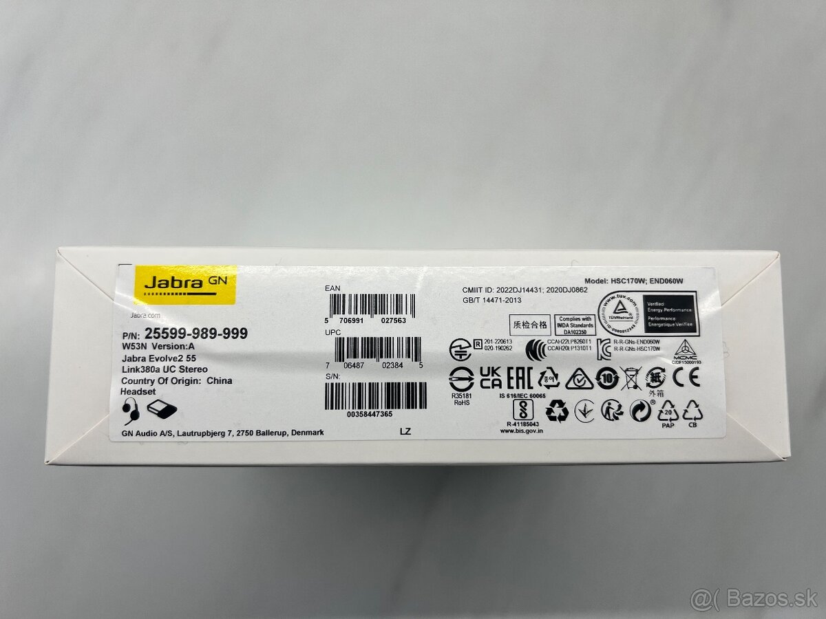 Nové bezdrôtové slúchadlá JABRA Evolve2 55 - 6